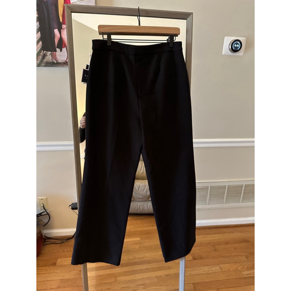 Women's Kaari Blue Sailor Black Wide Leg Pants Size 10 NWT 89$ - Picture 4 of 4